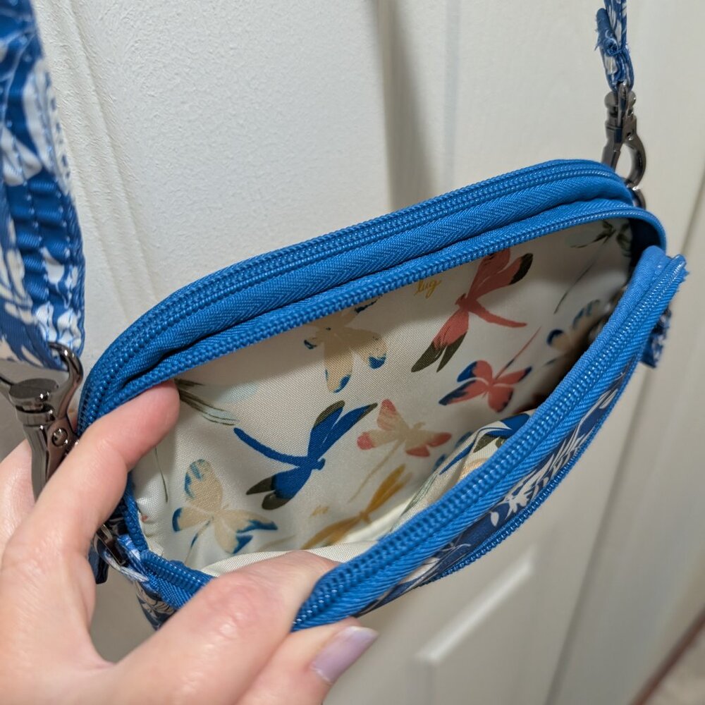 Lug Super Coupe Convertible Crossbody - Flourish Blue - Picture 5 of 10